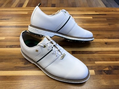 新品 ラッセルノ ゴルフ グラフィック サマー フーディ ホワイト M 4 Rare FootJoy Masters 2026 Berckmans Packard 445 Spiked Golf Shoes