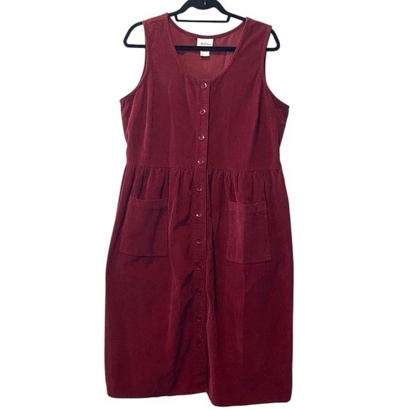 knee length dresses for ladies Corduroy Knit Belted Twofer Midi Dress (2 Colors) Black / XL