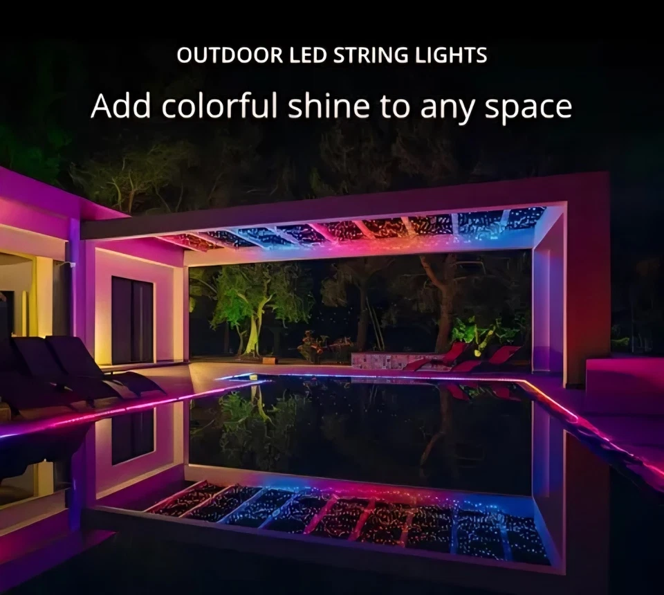 Twinkly Mappable Lights Indoor/Outdoor Use 750 LED 197 FT Smart String Lights - Image 4 of 4