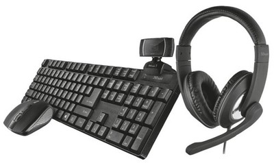 TRUST - Qoby 4-in-1 Home Office Set