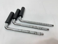 THREE Roland L-Rod Fits MDC-7U & MDC-6U Clamps LRod Mount - NEW STYLE