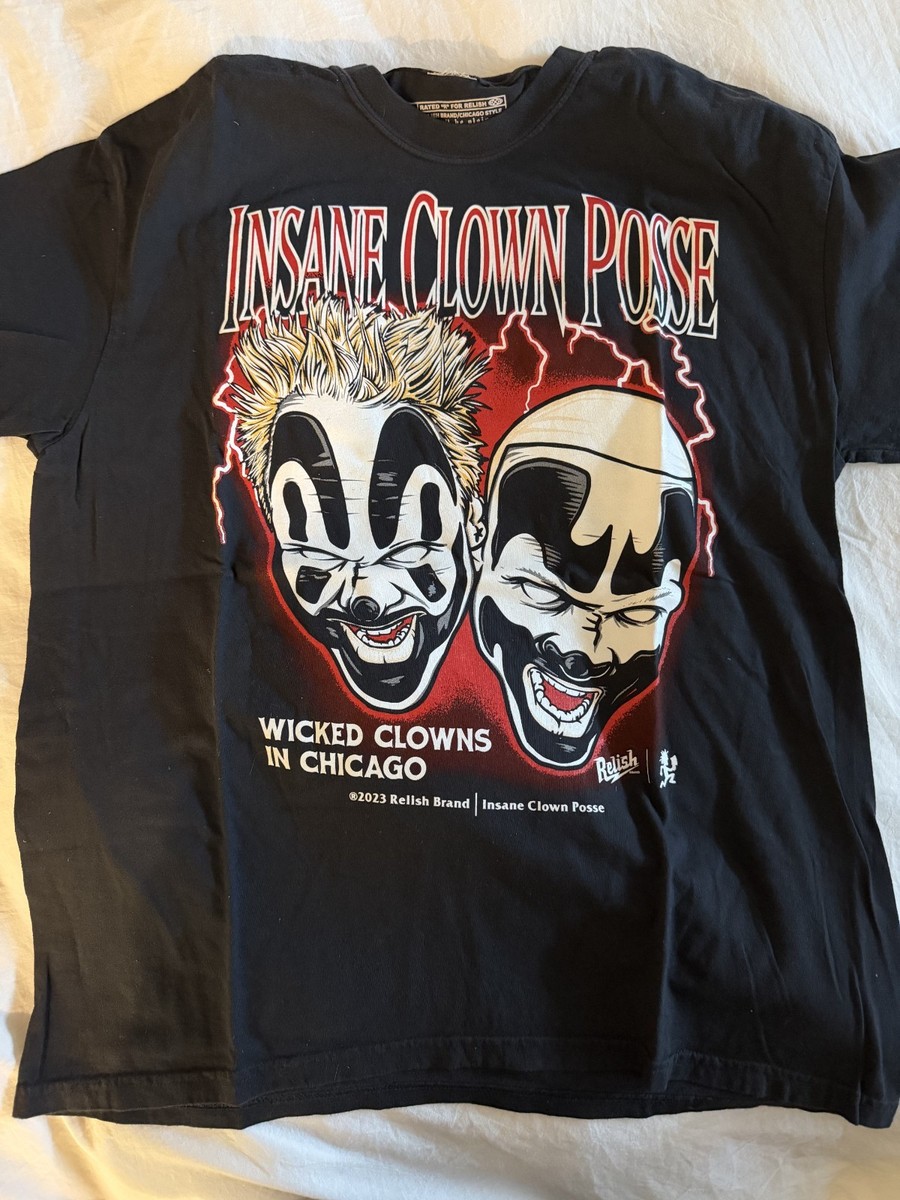 RARE ICP Insane Clown Posse Riot Fest Chicago Shirt juggalo