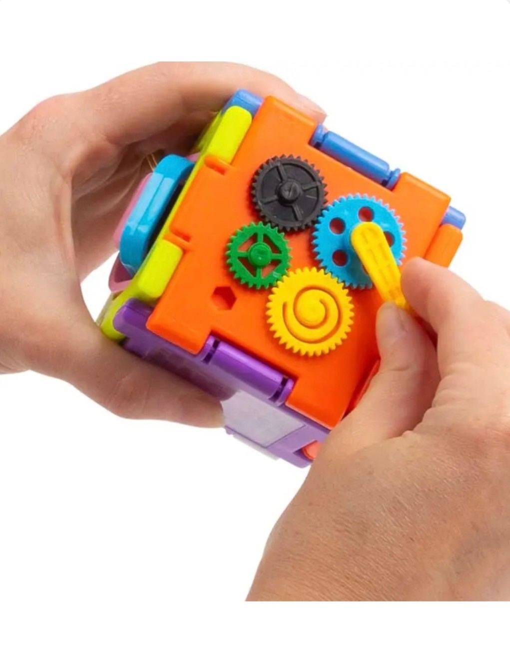 Sensory Square Cube Fidget Toy SEN ADHD Sensory Stress Relief Anxiety