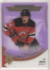2020-21 Upper Deck Ultimate Collection Introductions Purple 4/5 Ty Smith 0lb7