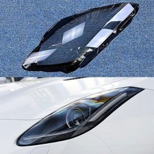 For Jaguar F-TYPE 2014-16 17 18 2019 2020 Left Headlight Lens Cover+Sealant Glue