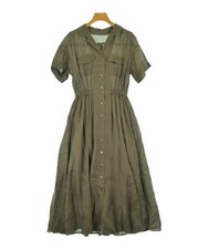 SHIPS Shirt Dresses Khaki M 2200608368078