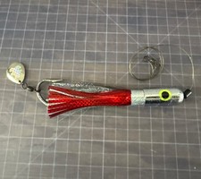 VTG Catchy Tackle Wahoo Bomb High Speed Trolling Marlin Tuna Lure Shinny Red