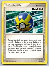 Pokemon Mysterious Treasures Quick Ball Uncommon 114/123 Lightly Played on eBay