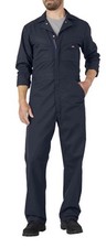 Dickies Men  s Long sleeve Flex Performance Coverall Dark Navy Large Regular NWT