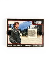 Rambo: First Blood Authentic Prop Railroad Fragment Relic