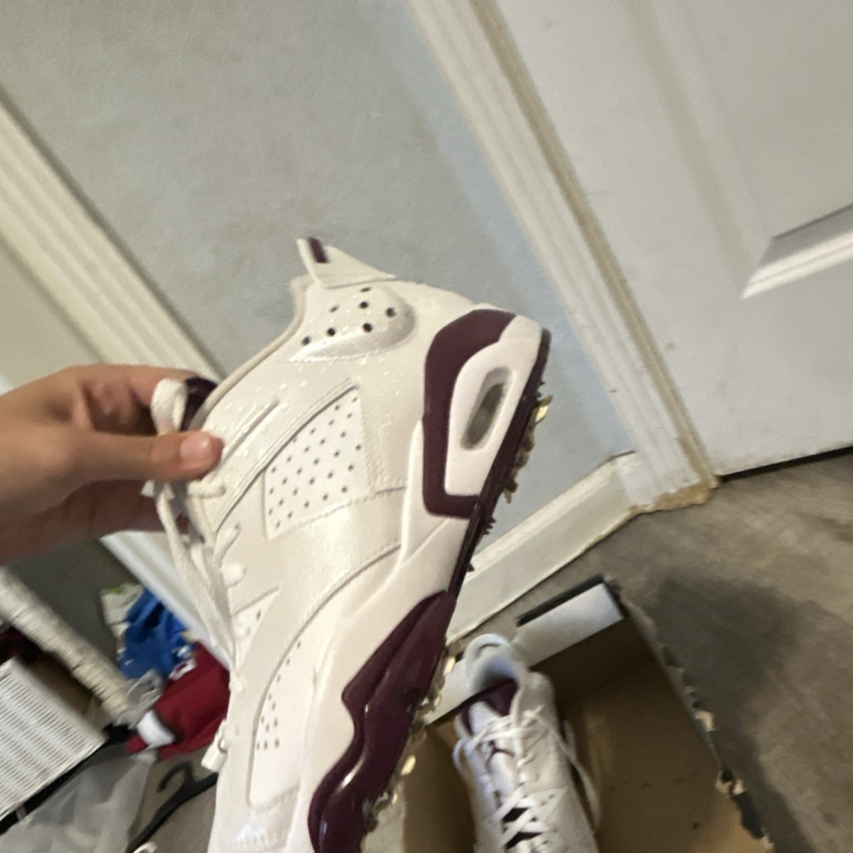 Jordan Air Jordan 6 White Purple Men