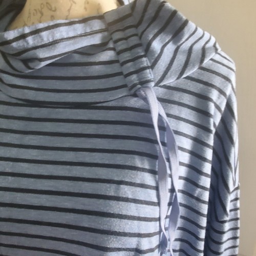 T by Talbots Damen 2X Tunika blau gestreift 3/4 Arm - Bild 2 von 8