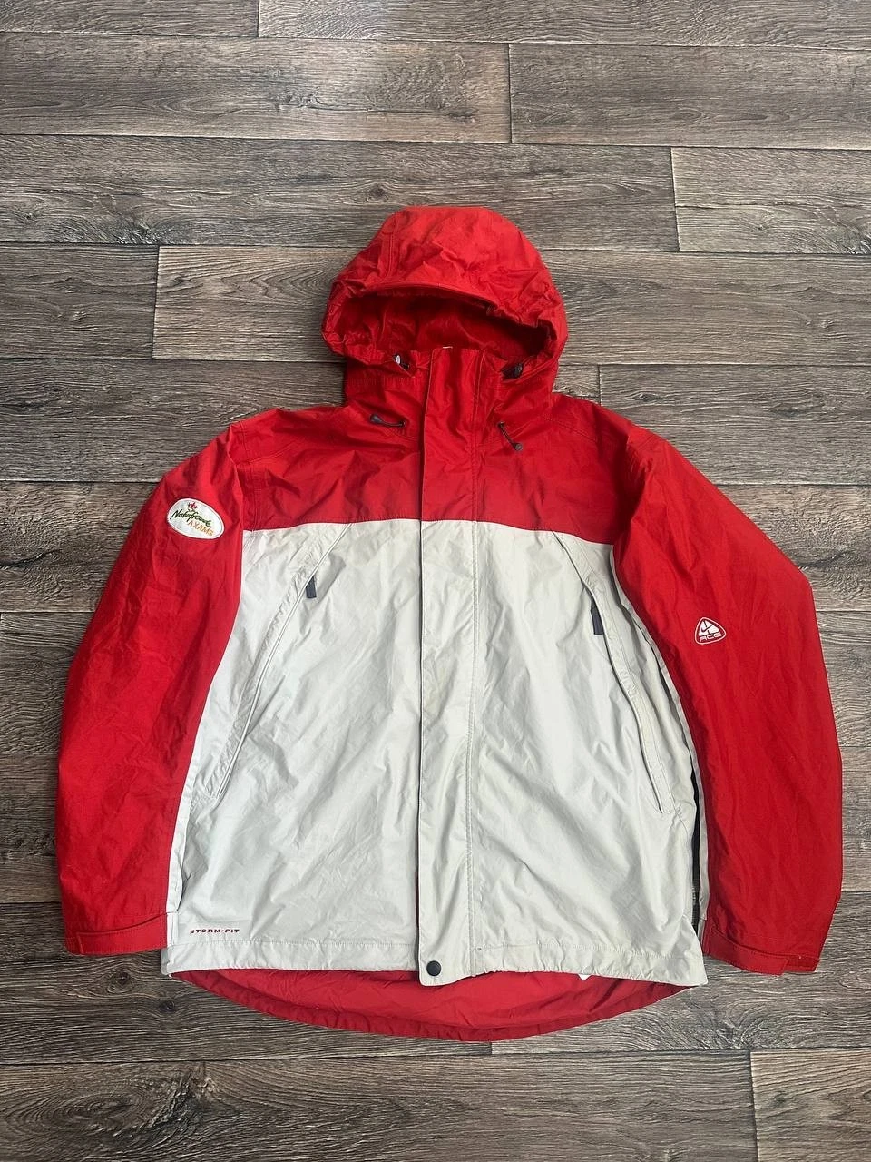 vintage nike acg storm fit jacket hooded men Y2K large