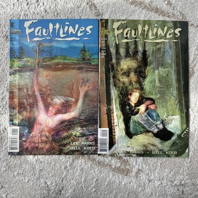 Faultlines #1 and #2 DC Vertigo Comics May & June 1997