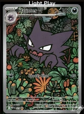 2025 Light Play Pokemon Haunter 027 MEP EN Mega Gengar ex Deck English