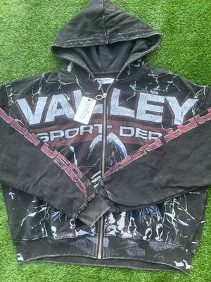 VALE FOREVER DREAMS  MASTERMIND  Full Zip Hoodie Black Men s L