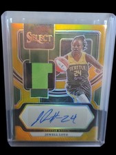 2024 Wnba Select Jewell Loyd Gold Patch Auto 04/10