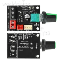 10x DC8-24V 5A 4-Wire Violent Fan Motor Speed Controller Brushless PWM Governor