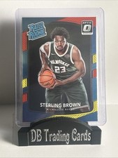 2017-18 Panini Donruss Optic - Rated Rookie Sterling Brown #165 Red & Yellow