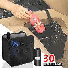7l Universal Car Large Storage Bag Trash Can Litter Bin Travel Kids Clean Tidy