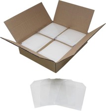  1000  CD Plastic Booklet Disc Display Sleeves Flap Heroscape Discs Heavy Duty