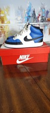 Nike Court Vision Mid NN Shoes Mens Size 9 Blue Black White Sneakers FQ8740-480