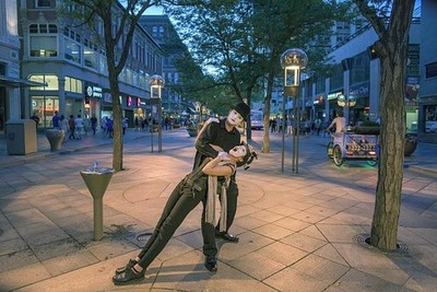 Denver Colorado 2015 Mimes Joseph A Temple Mikki Weber 16th Street Mall