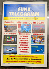 Amateurfunk Zeitschrift – gebraucht – guter Zustand Funk Telegramm 03/2026
