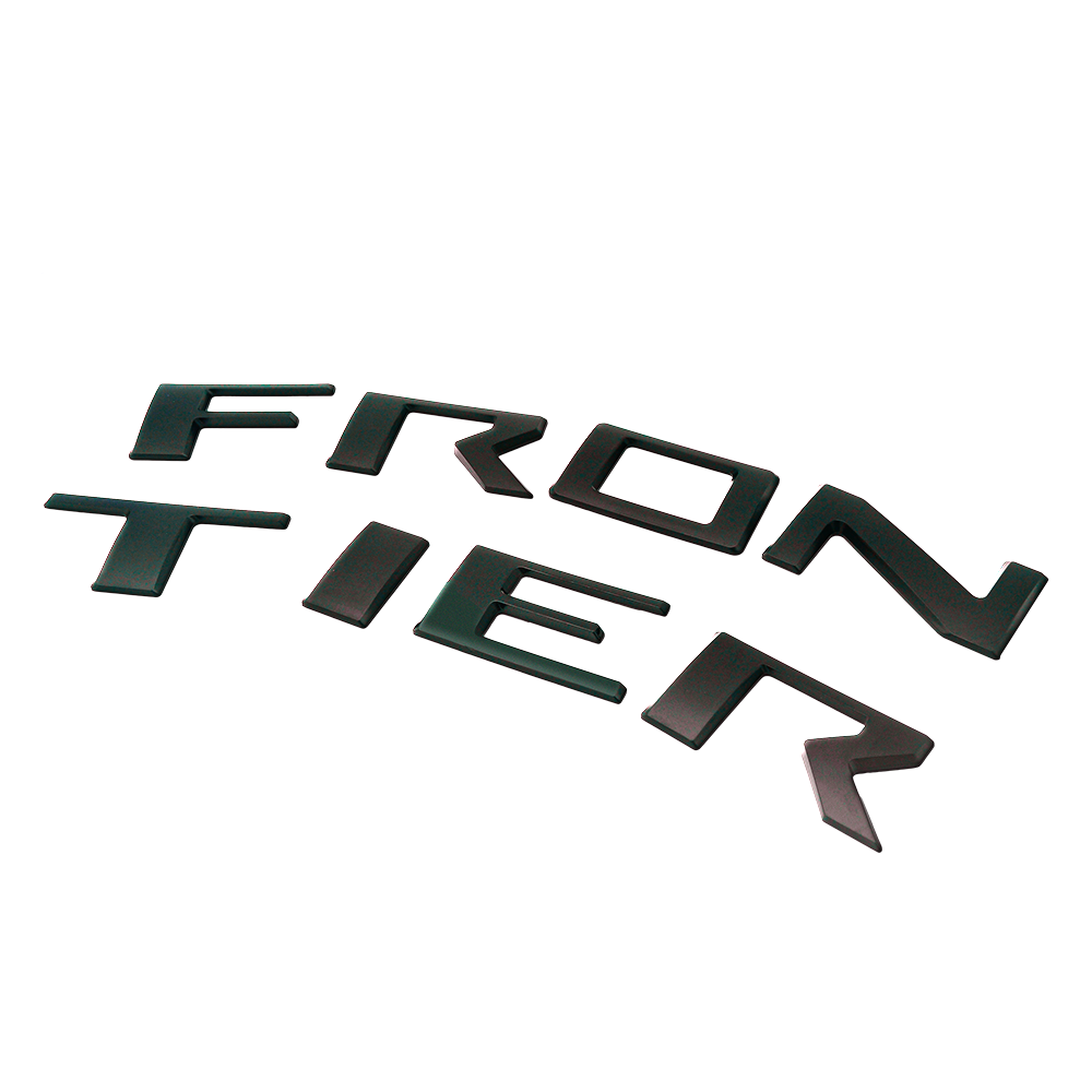 22 Frontier Lettering 2022-2026 For Nissan Frontier Tailgate Inserts Letters 3D Replacement ...