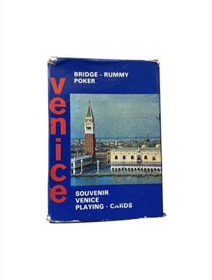 VENEDIG VENEZIA BRIDGE RUMMY POKER ORIGINAL VINTAGE SPIELKARTEN