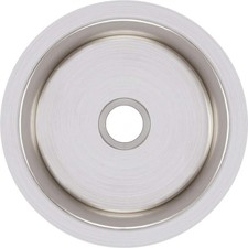 Elkay ELUH12FB Undermount Stainless Steel Sink Single Bowl Lustertone 14in