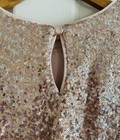 Zunie Pink Tulle Gold Sequin Party Special Occasion Dress Girls 12 $54 — photo 4