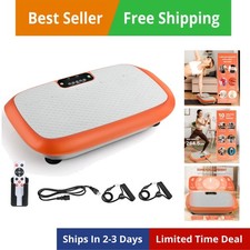Vibration Plate Exercise Machine for Weight Loss Fitness Equipment, Vibration...