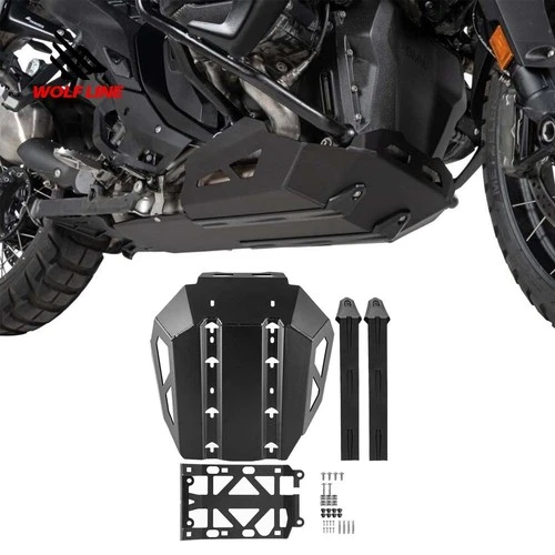 Underride protection for BMW R 1300 GS adventure protection plate protectors Wolfline