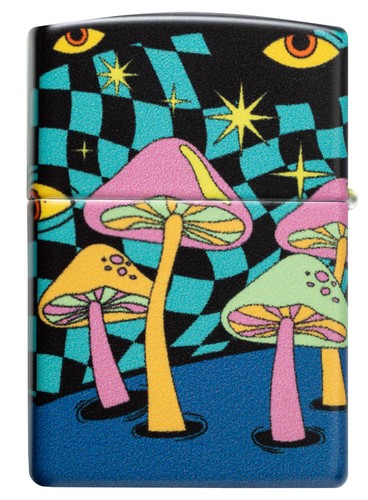 Zippo Halloween Exclusive Glow In The Dark Eyeball Pattern Lighter – Windproof