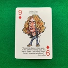 Robert Plant - Led Zeppelin - Rock Icon Single Playing Card