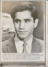 1969 Sirhan Bishara Los Angeles Ca Trial Murder Robert Kennedy Wirephoto 8x10