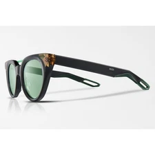 Nike Women's NV01 48mm Polarized Cat-Eye Sunglasses Black Green DC3300-010