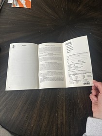 Sega CD Manual Only Eternal Champions W/Reg Card