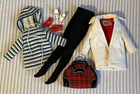 vintage Barbie WINTER HOLIDAY outfit accessories Excellent Condition
