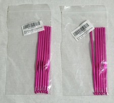 2 Pack 6 Pieces Each 4.5mm US Size 7 Aluminum Crochet Hook Knitting Needles New