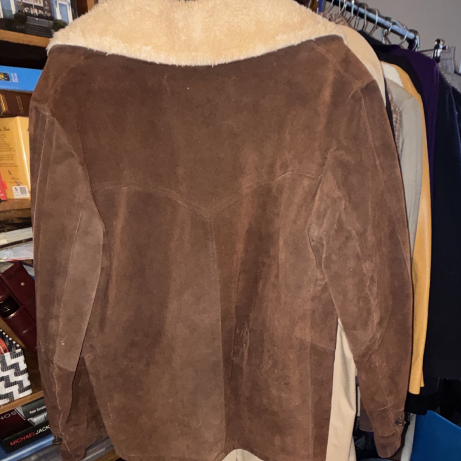 Trailmaster Brown Men's Button Jacket Cowhide She… - image 3