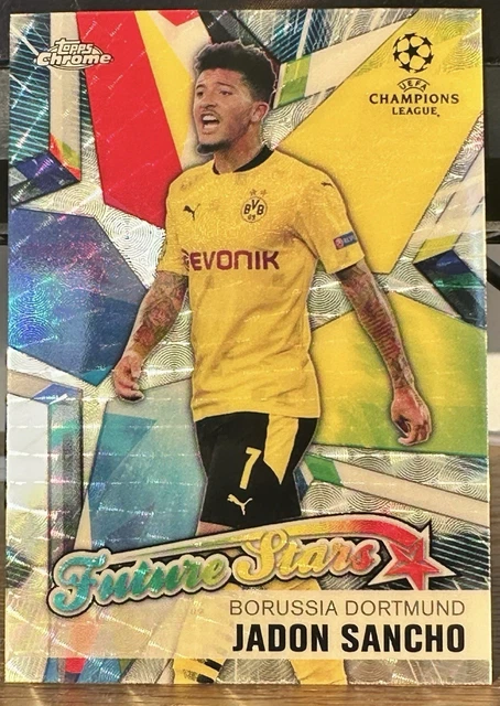 2020 Topps Chrome Future Stars Superfractor Jadon Sancho #1/1