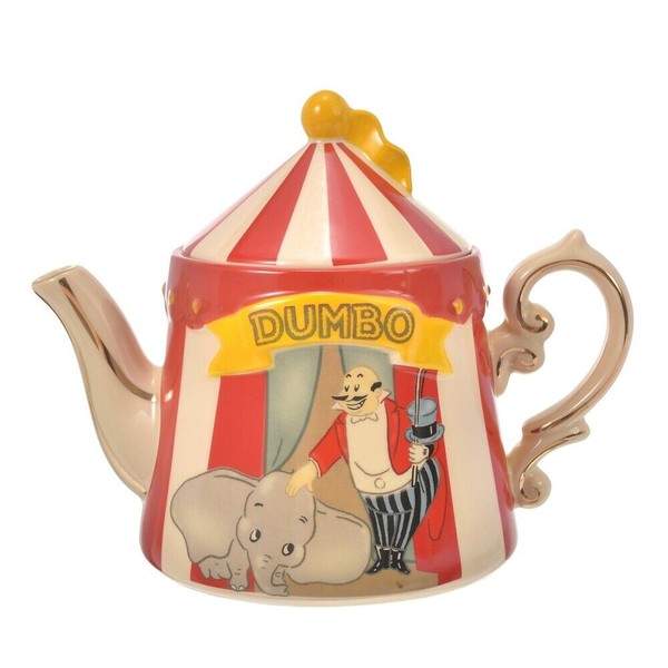 Disney Store Japan Dumbo Teekanne Dumbo 80. Jahrestag Geschirr Porzellan-image