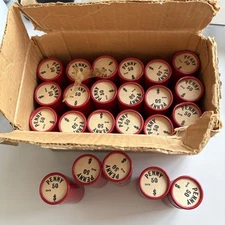 Box Of 23 X 1967 Uncirculated Penny X 50 In Red Sandhill Tubes