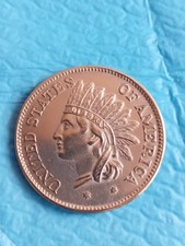 1 DOLLARO 1851 - LIBERTY - TESTA DI INDIANO - RICONIO