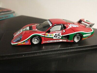 s l400 AMR X 1/43 1981 Ferrari BB512 LM #45 Le Mans Probuilt White Metal Model BBR | Cirith Ungol Online