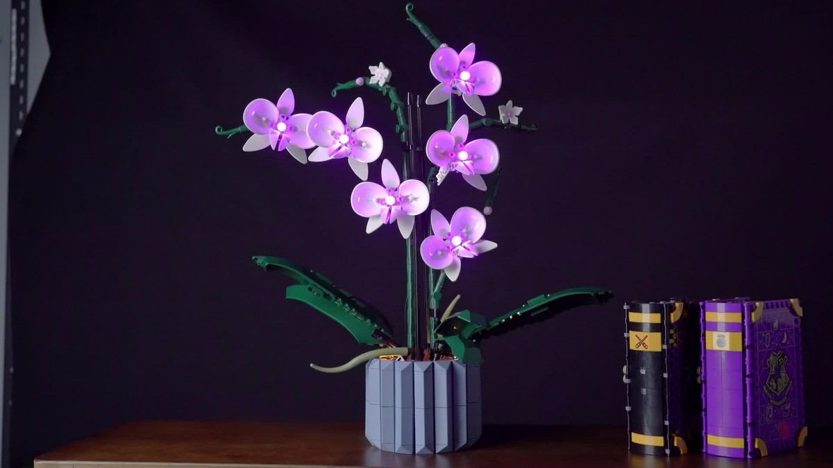 BrickBling LED Light Kit for LEGO Orchid 10311 Botanical Flowers