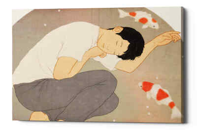Epic Graffiti 'Dream' by Sai Tamiya, Giclee Canvas Wall Art