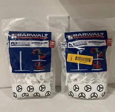 2 Packs Barwalt 1/16” (1.5mm) Spacer Bases Leveling System 200 Total